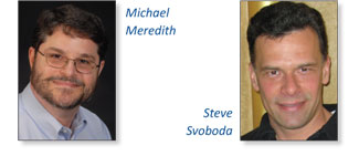Writers Michael Meredith and Steve Svoboda